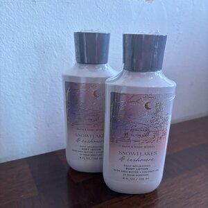 Bath & Body works Snowflakes & cashmere 2 lotion